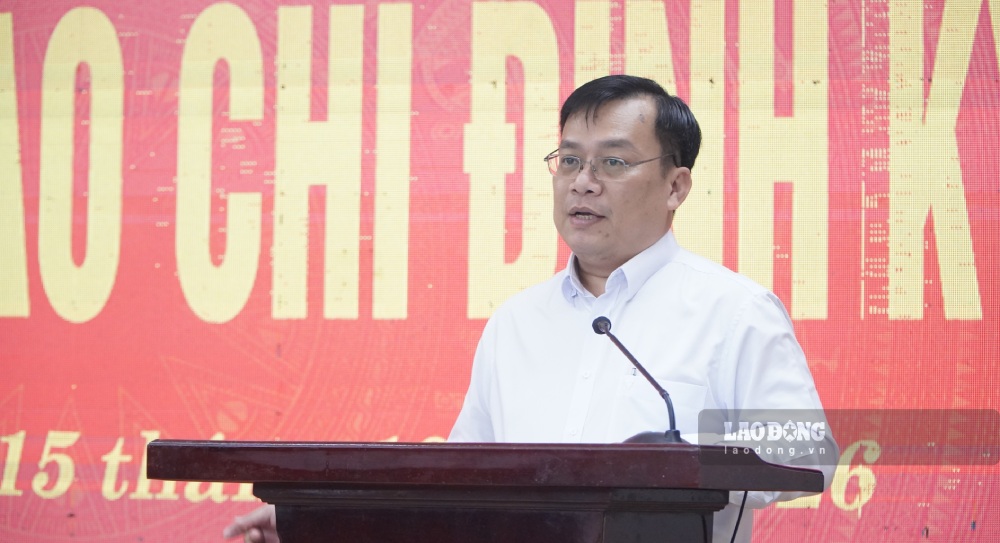 Phó Giám đốc Sở Y tế tỉnh An Giang Chung Tấn Thịnh. Ảnh: Nguyên Anh
