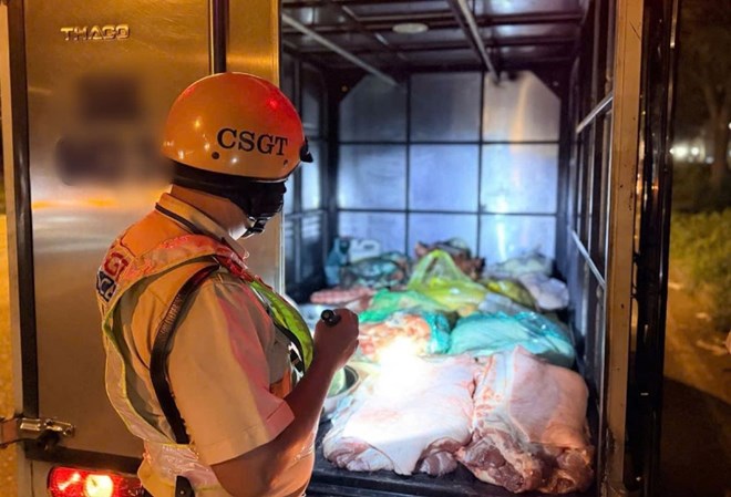 TPHCM phát hiện gần 1 tấn thịt, sản phẩm động vật không có giấy kiểm dịch