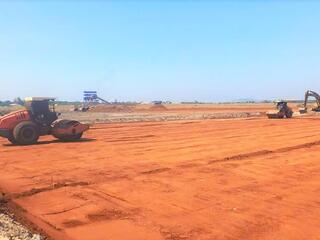 Công trường sân bay Liên Khương triển khai thi công khẩn trương