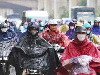 Dự báo ở miền Bắc có nơi mưa rất to do không khí lạnh từ đêm nay