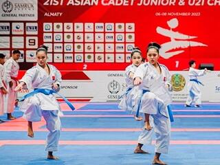 Đội tuyển karate Việt Nam đã có 3 huy chương đồng ở giải vô địch châu Á 2026