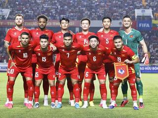 Tuyển Việt Nam giữ vị trí 99 thế giới trên bảng xếp hạng FIFA
