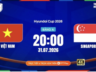 Link xem trực tiếp bóng đá tuyển Việt Nam vs Singapore tại ASEAN Cup 2026