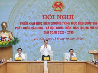Thủ tướng chủ trì hội nghị triển khai chương trình mục tiêu quốc gia