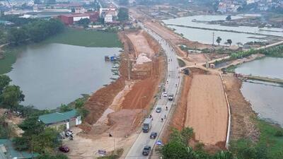 Tiến độ giải phóng mặt bằng dự án Quốc lộ 6