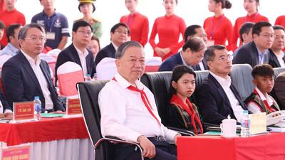 Tổng Bí thư Tô Lâm dự lễ khởi công trường học ở biên giới Đắk Lắk