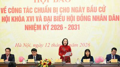 Công tác chuẩn bị nhân sự cho cuộc bầu cử rất bài bản, chặt chẽ