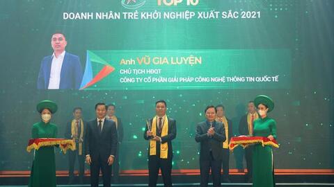 Vị CEO Công ty công nghệ vừa được nhận bằng khen ‘Gương mặt trẻ Việt Nam tiêu biểu năm 2021’ là ai?
