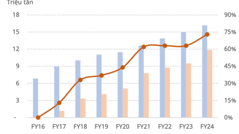 Đưa ra triển vọng tích cực cho ngành thép song Mirae Asset dự phóng lợi nhuận Hoà Phát (HPG) và Nam Kim (NKG) đồng loạt "đi lùi" trong năm 2022
