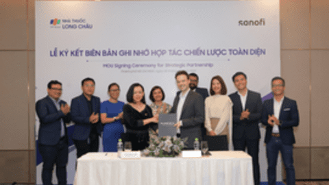FPT Long Châu bắt tay cùng "ông lớn" Sanofi CHC: Tiến vào thị trường chăm sóc sức khoẻ hiện đại