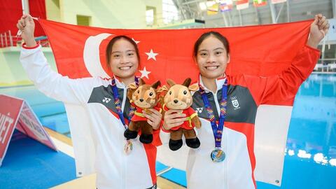 Những cặp anh chị em cùng thi tài tại SEA Games 31