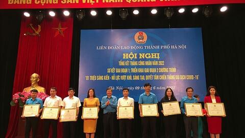 Hà Nội tổ chức 1.422 cuộc đối thoại giữa Công đoàn - chính quyền