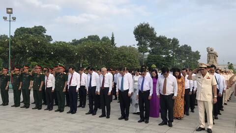TP Hồ Chí Minh long trọng kỷ niệm 75 năm Ngày Thương binh - Liệt sĩ