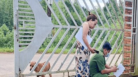 Một nhà dân ở Phú Quốc bị ném bom tự chế