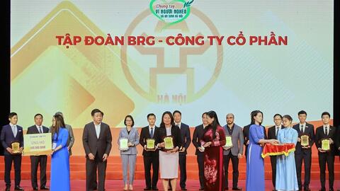 BRG ủng hộ 500 triệu đồng Quỹ vì người nghèo Hà Nội