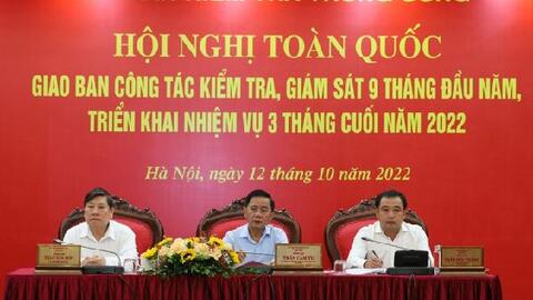Xử lý dứt điểm đối với các đảng viên vi phạm trong vụ Công ty Việt Á