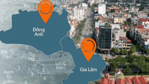 Gia Lâm, Đông Anh tiến sát tiêu chí lên quận năm 2023