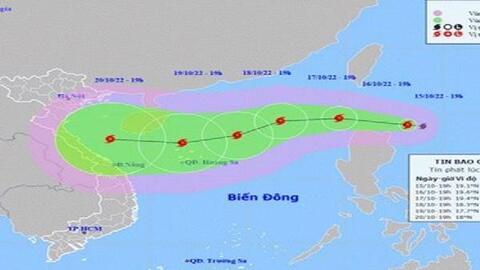 Bão Nesat hướng vào Biển Đông, có khả năng mạnh thêm