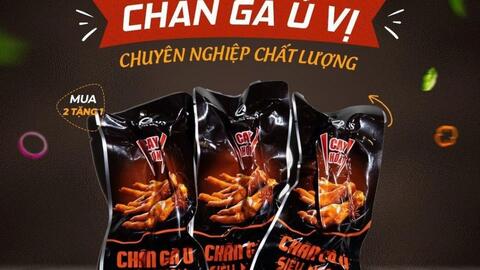 CM Food chân gà ủ vị ngon khó cưỡng