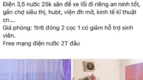 Nhiều tân sinh viên bị lừa hàng trăm triệu đồng khi thuê phòng trọ