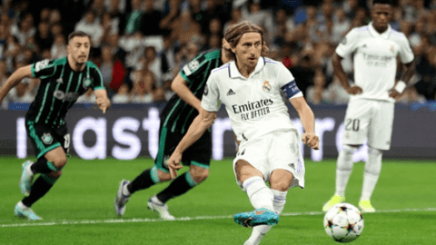 Modric lập kỷ lục trong trận thắng 5-1 của Real
