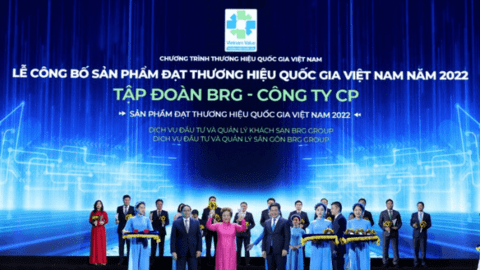 Nhiều thương hiệu thuộc Tập đoàn BRG  được vinh danh “Thương hiệu Quốc gia Việt Nam năm 2022”