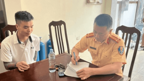 Bắt người đàn ông có lệnh truy nã nguy hiểm lẩn trốn khu vực sông Hồng