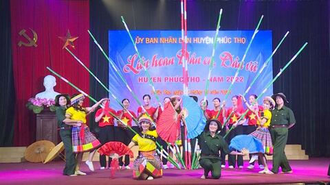 Liên hoan Dân ca, Dân vũ góp phần xây dựng phong trào văn nghệ quần chúng