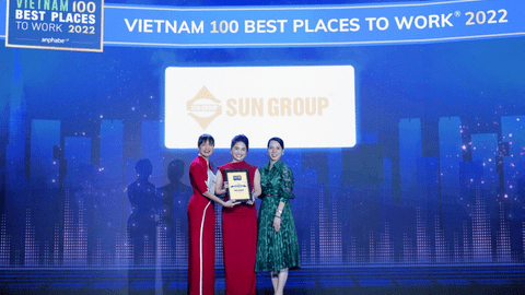 Sun Group tiếp tục nối dài chuỗi giải thưởng uy tín về môi trường làm việc