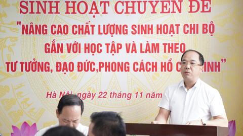 Để sinh hoạt chi bộ "truyền lửa" cho cán bộ đảng viên