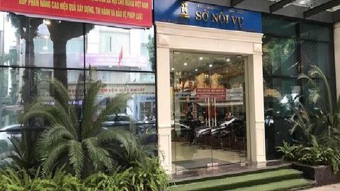 Trụ sở Sở Nội vụ Hà Nội bị công an tạm đình chỉ hoạt động