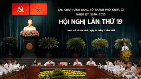 Khai mạc Hội nghị lần thứ 19 Ban Chấp hành Đảng bộ TP Hồ Chí Minh khóa XI