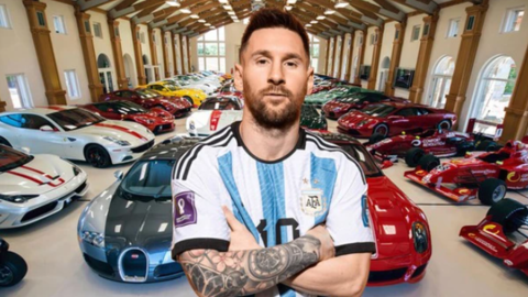 Messi, ‘ông trùm’ chơi siêu xe trong giới cầu thủ