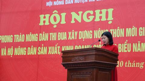 Huyện Mê Linh biểu dương nông dân sản xuất, kinh doanh giỏi tiêu biểu năm 2022