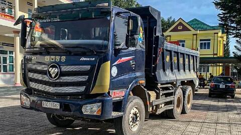 Nam thanh niên phê ma túy, trộm xe ben bỏ chạy