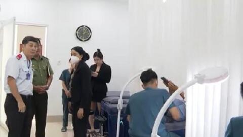 Kiểm tra một cơ sở thẩm mỹ lớn hoạt động 'chui' ở Tây Ninh