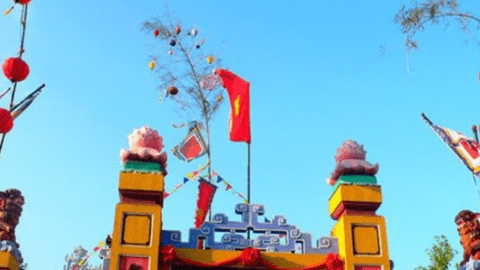 Cây nêu có từ bao giờ, mang ý nghĩa gì trong văn hóa Tết cổ truyền của người Việt?
