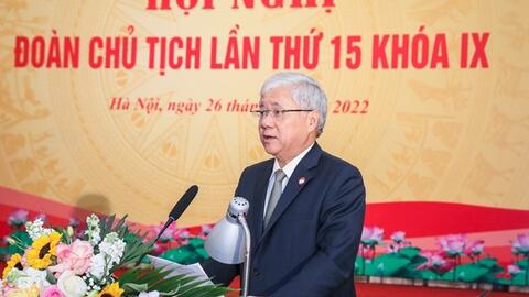 Khai mạc Hội nghị Đoàn Chủ tịch Ủy ban Trung ương MTTQ Việt Nam lần thứ 15