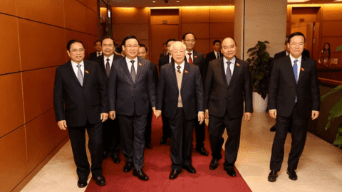 Hình ảnh kỳ họp bất thường lần thứ hai, Quốc hội khóa XV