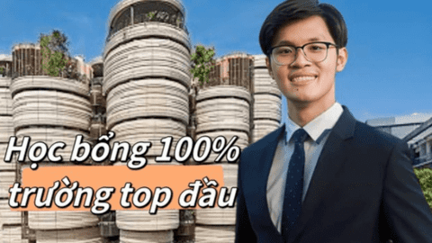 Nam sinh TPHCM từng trượt hàng loạt học bổng đã trúng tuyển trường top đầu châu Á