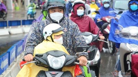 Bắc Bộ mưa phùn và nồm ẩm