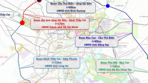 Rà soát, thống nhất phương án tuyến đường Vành đai 4 TPHCM