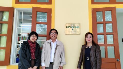 Khai trương thư viện Búp Sen Xanh tại quê hương nhà văn Sơn Tùng