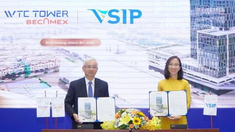 Becamex IDC ra mắt tổ hợp văn phòng WTC Tower