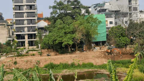 Hà Nội phê duyệt danh sách hơn 3.000 hồ, ao không được san lấp