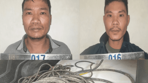 Thanh Hóa: Bắt 2 đối tượng trộm cắp tại Nhà máy xi măng Long Sơn