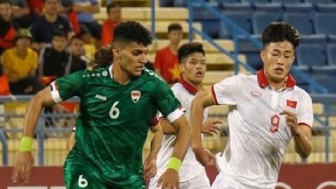 Nhận hai thẻ đỏ, U23 Việt Nam thua Iraq 0-3