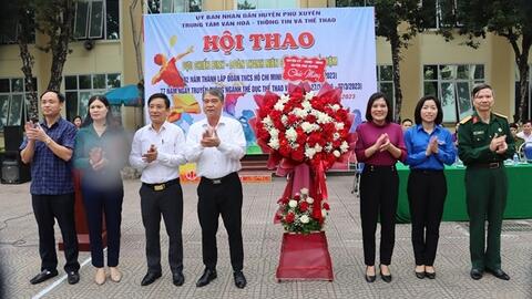 Phú Xuyên: Sôi nổi Hội thao Cựu Chiến binh - Đoàn Thanh niên năm 2023