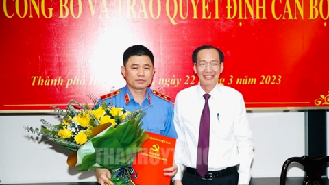 Công bố quyết định của Ban Thường vụ Thành ủy TPHCM về công tác cán bộ