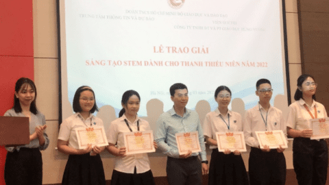 Trao giải sáng tạo STEM dành cho thanh thiếu niên năm 2022